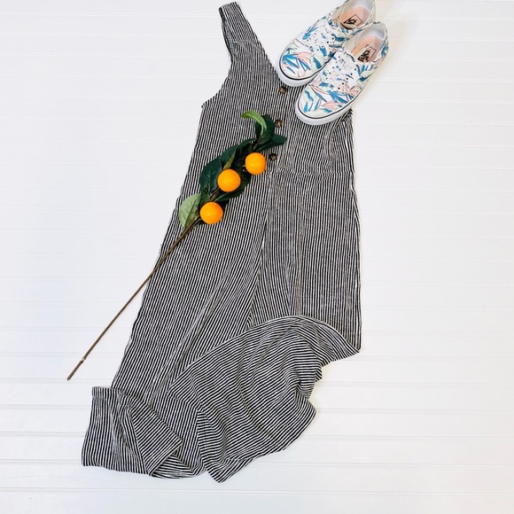 Caution To The Wind Pants - Caution to the Wind Striped Jumpsuit